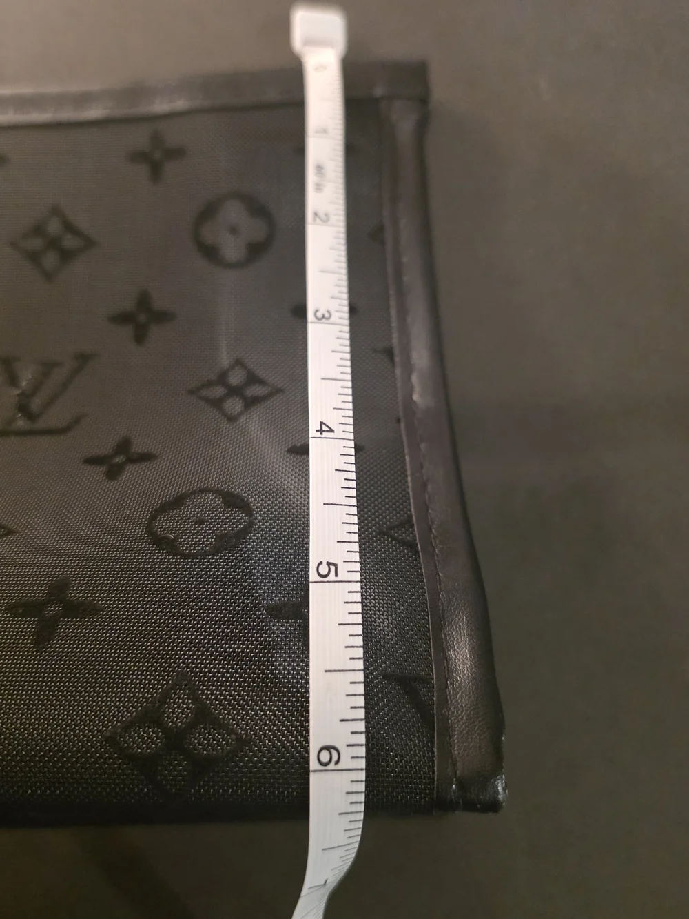 Black Mesh Makeup Bag